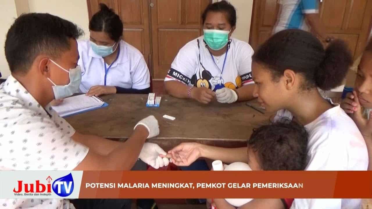  Potensi malaria meningkat, Pemkot gelar pemeriksaan malaria masal