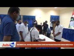 Diskominfo Kabupaten Jayapura resmikan media center