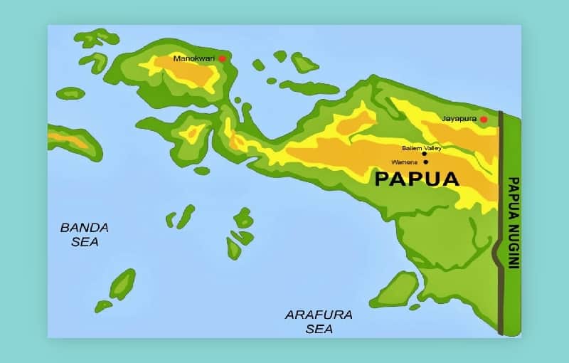 Papua Peta-Papua-1