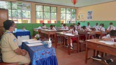 Ujian Sekolah di Jayapura Berlangsung Lancar