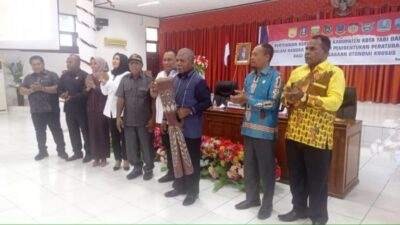 DPRD Tanah Tabi dan Saireri Sosialisasi Pembentukan Perda Penyelenggaraan Otsus Papua