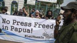 Jikapun ada, kebebasan pers di Indonesia tidak berlaku untuk Papua