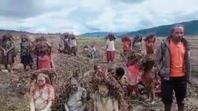 Pemprov Papua kirim 1,2 Ton Bantuan Sembako ke Kuyawage