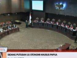 Mahkamah Konstitusi Tolak Seluruh Permohonan MRP Tentang Uji Materi UU Otsus Papua