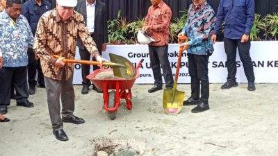 PT Freeport bantu Pembangunan Gedung Pusat Sains Universitas Cendrawasih 