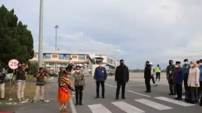 Wakil Presiden Republik Indonesia Sudah tiba di Jayapura Papua