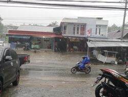 BMKG Kategori waspada dampak hujan hari ini berlaku termasuk di Papua Barat