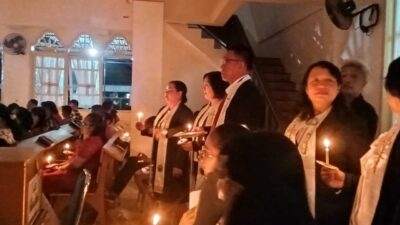 Ibadah Malam Kudus di Gereja Maranatha Manokwari Kapolda: Kami Jamin Keamanan