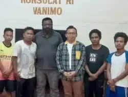 Delapan Bulan Jalani Hukuman di PNG, 11 Nelayan Pelaku Ilegal Fishing kembali ke Merauke