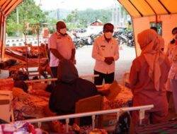 Penjabat Wali kota Jayapura Kunjungi Tenda Pasien RSUD Dok II Akibat Gempa
