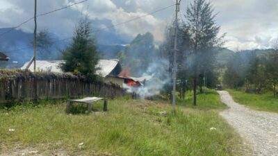Kabid Humas Polda: Benar ada kontak tembak dan pembakaran rumah warga di Distrik Ilaga