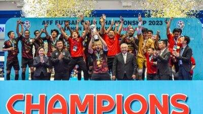 Kalahkan Klub Thailand, Black Steel Papua Juara AFF Futsal Club’ 2023